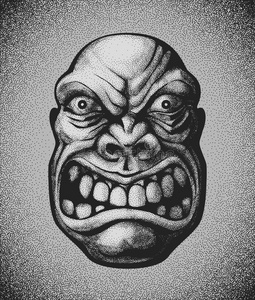 人物生气图片-人物生气素材-人物生气插画-摄图新视界