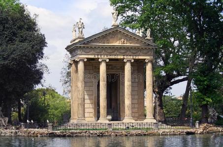 别墅鲍格才家族,指已提到的人庙关于艾斯库累普照片