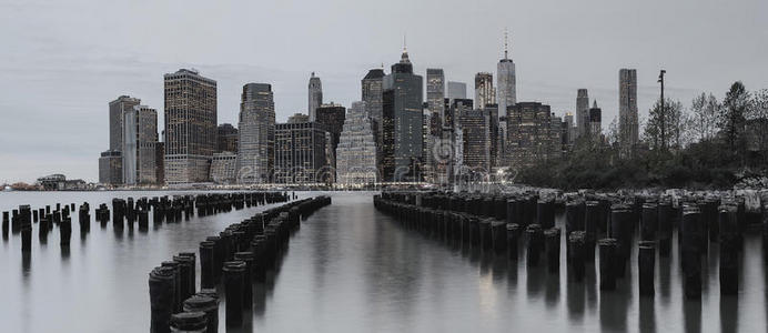 botswana博茨瓦纳照片新的使击球员出局城市曼哈顿建筑物地平线傍晚拿