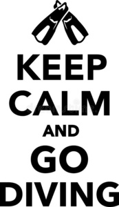 保持镇定的和走跳水照片