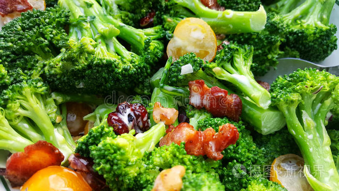 健康的花椰菜沙拉