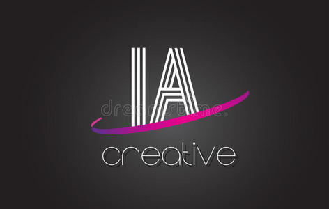 inabsentia缺席我一信标识和台词设计一nd紫色的哗哗响.照片