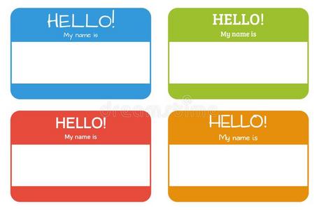 英文短语介绍名字卡片和典型的短语:int.哈喽!