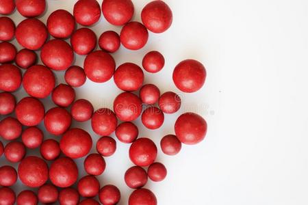 民族人照片宏指令照片关于许多红色的球-合适的药丸.