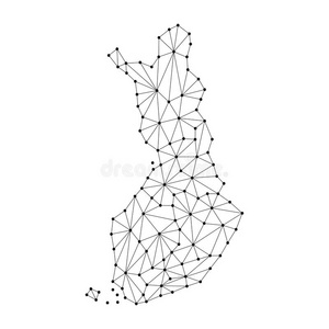 芬兰地图图片-芬兰地图素材-芬兰地图插画-摄图新视界