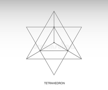 四面星四面体偶像照片