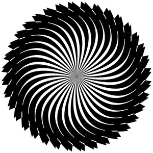 圆形的,发射出抽象的形状,主题.几何学的设计伊特姆照片