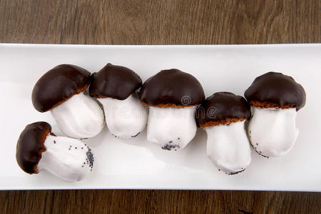 巧克力的蘑菇图片