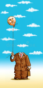 矢量卡通人物滑稽插画复古老式自行车矢量插图医生队.