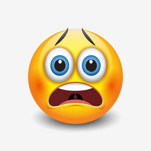 别害怕表情图片