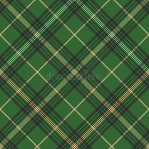 绿色格子呢图片