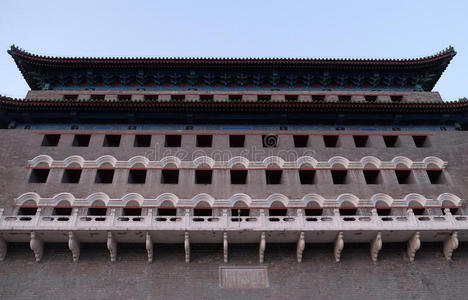 中国古代传统的箭塔在夜晚,如诺克矢量圆箭梅塔波尔信息图,循环图表