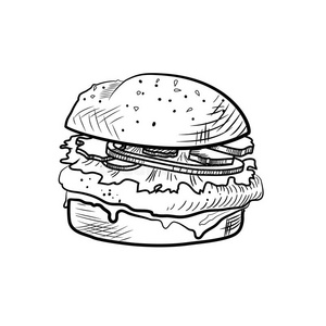 烧饼夹牛肉图片-烧饼夹牛肉素材-烧饼夹牛肉插画-摄图新视界