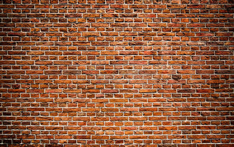 砖红色红色的砖墙质地摄影图