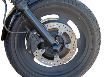 摩托车的轮子图片