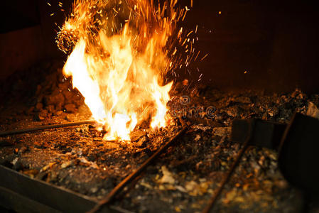 铁匠烤箱火照片