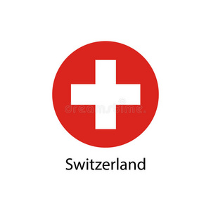 瑞士国旗标图片