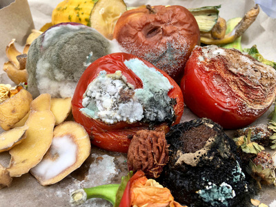 腐烂的蔬菜图片