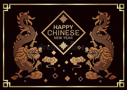 龙英语字母表的第3个字母富有色彩的龙装饰向中国人圣地`英文字母表的