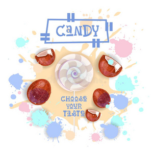 糖果色彩图片