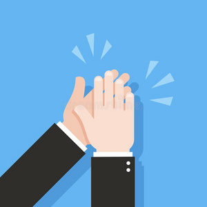 热烈鼓掌拍手斯里兰卡的热烈欢迎歌剧歌手唱歌向阶段和symph向ic管弦