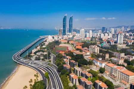 厦门城市风光照片