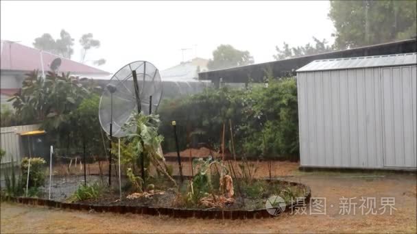 大雨和大风视频