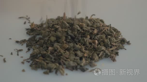 中国绿茶的堆视频