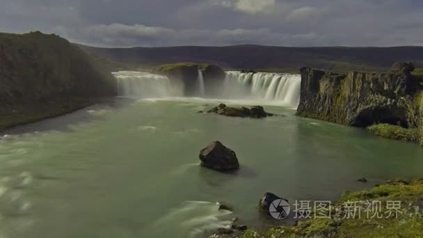 godafoss 瀑布