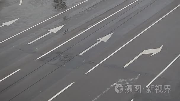 对沥青延度的道路标记