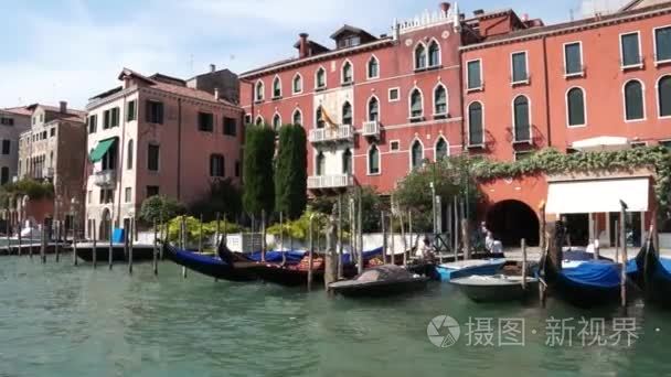 意大利威尼斯城市景观视频