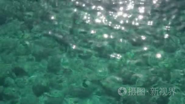 海水纹理背景视频