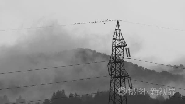 暴风雨的天气视频