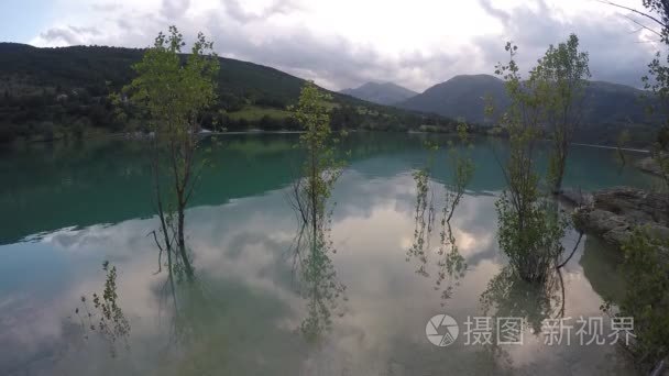 湖泊风景视频