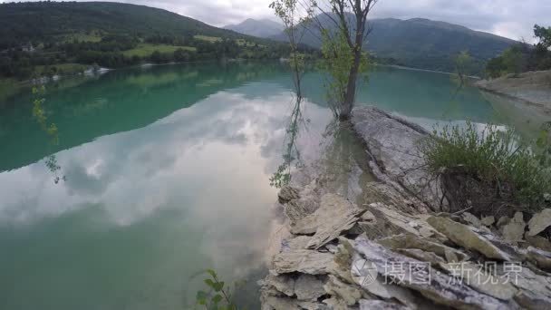 湖泊风景视频