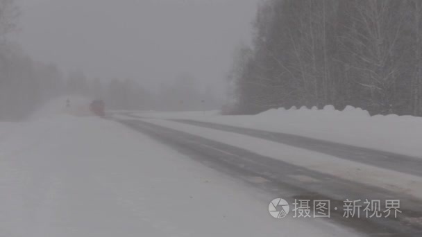 清除从雪路视频