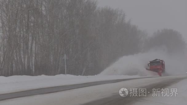 清除从雪路视频