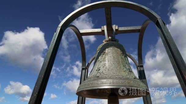 Orthodox bells. New Jerusalem in town Istra  surroundings of Mos