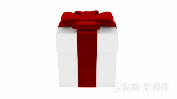 红丝带礼品盒