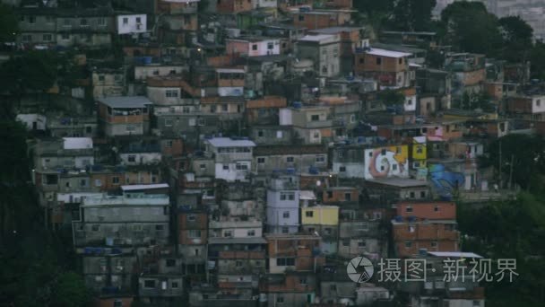 在里约热内卢城市工业区视频