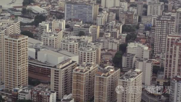 城市里约热内卢的镜头视频