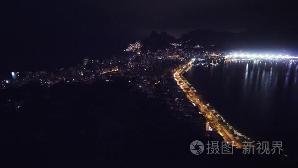 在里约热内卢的城市景观视频