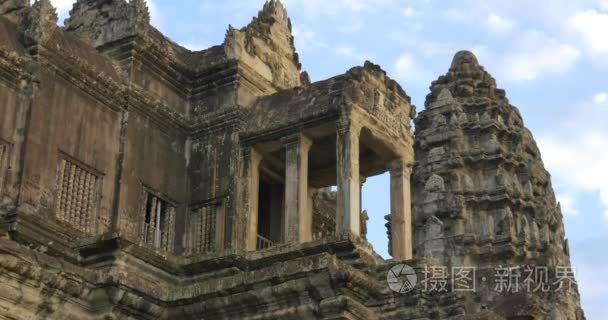 吴哥窟柬埔寨古代文明寺旅游旅游标志性建筑