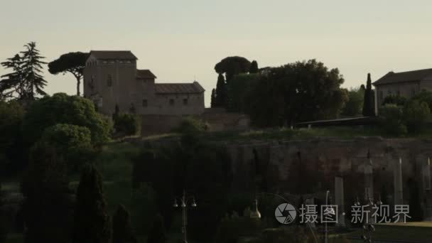 圣弗兰西斯卡罗马建筑和理由视频