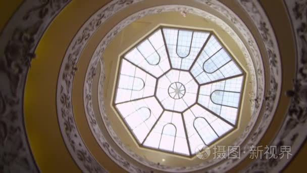 spiral ramp in the Vatican Museum