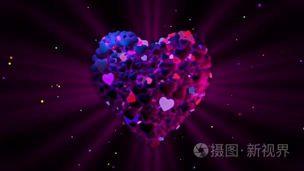紫心勋章由闪烁的心视频