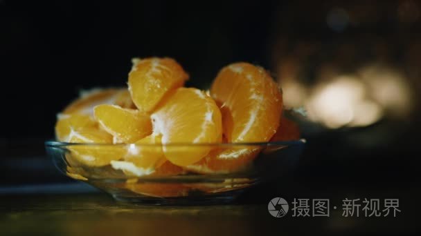 橘片是火背景板上视频