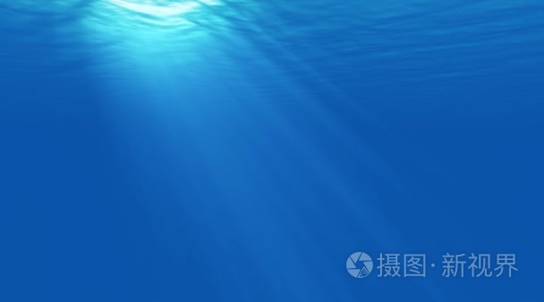 在环礁湖中水下灯视频