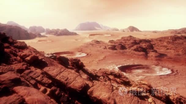 火星景观两视频