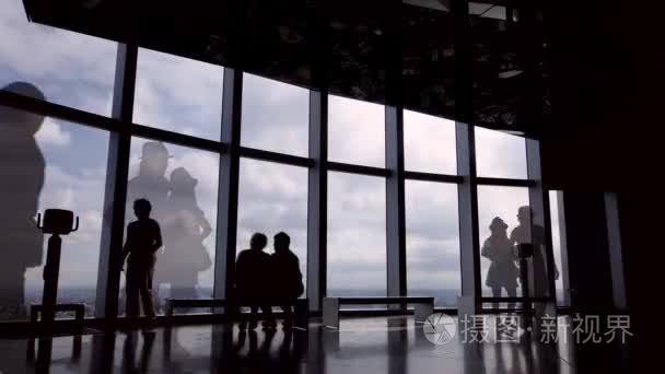 View of Tokyo From the Observation Deck .